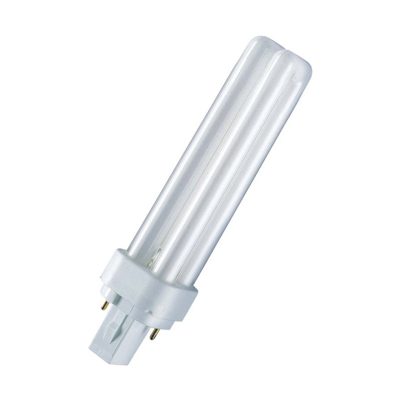 Osram Kompaktleuchstofflampe Dulux D 10W 827 G24d-1 2 pin