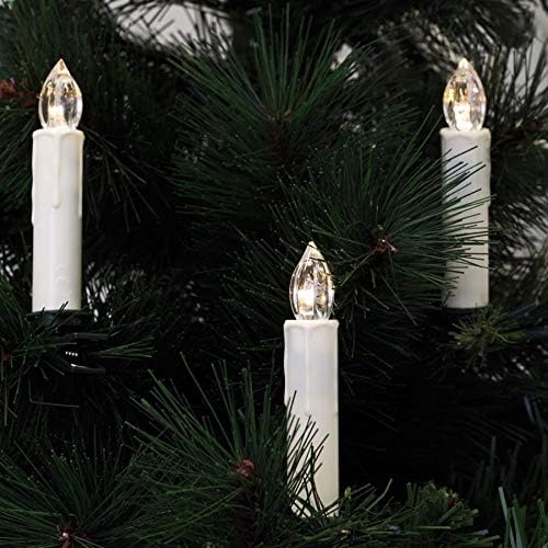 Kabellose Kerzen, 10 warmweiße LEDs, batteriebetrieben