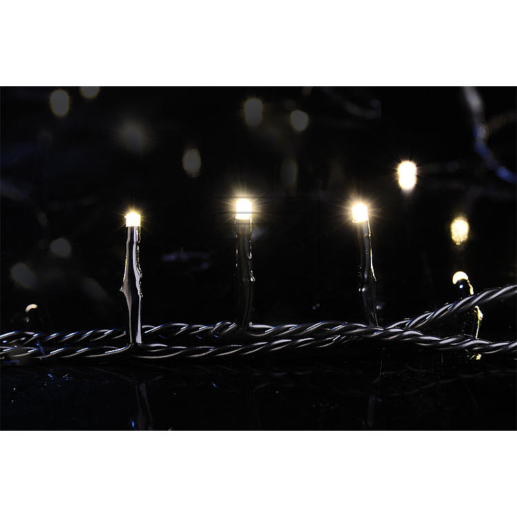 EGB LED Mini - Lichterkette 240 flg. für innen und außen warmweiß mit Steuerbox und App Funktion