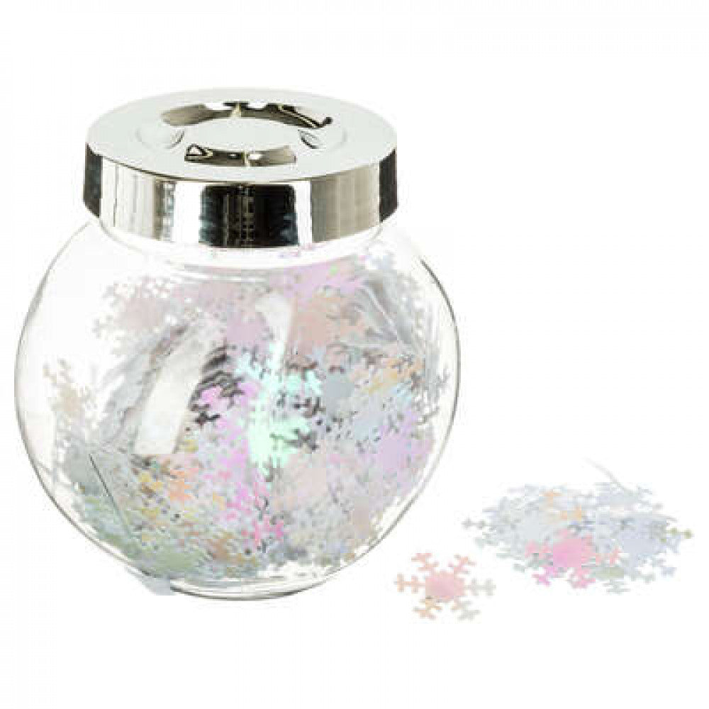 Weihnachtsdeko Konfetti im Glas