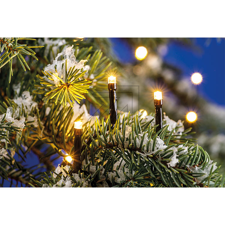 EGB LED Mini Lichterkette 120 flg. warmweiß für innen & außen