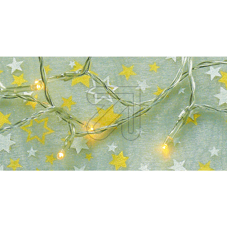 LED-Mini-Lichterkette 10 flg. Batteriebetrieb mit Timer für innen