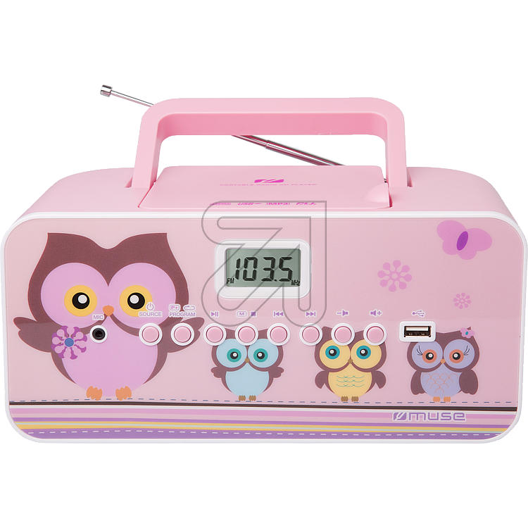 Kinderradio CD M-29 KB blau oder rosa