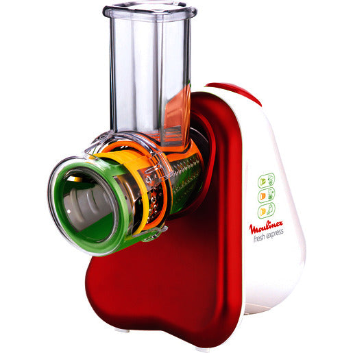 Moulinex Schnitzelwerk DJ 7535 Fresh Express 3in1 Red Rubby