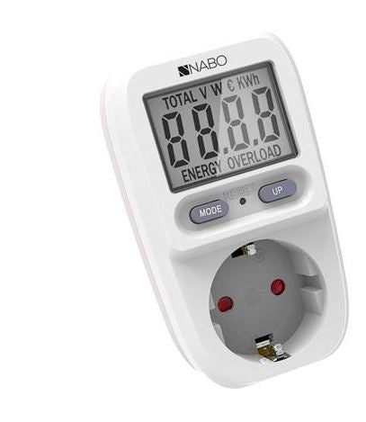 Nabo Stromzähler für Steckdose Powermeter