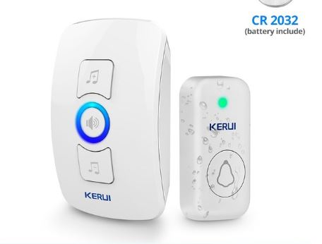 Funkklingel KERUI M525 Türklingel Funk Set weiß
