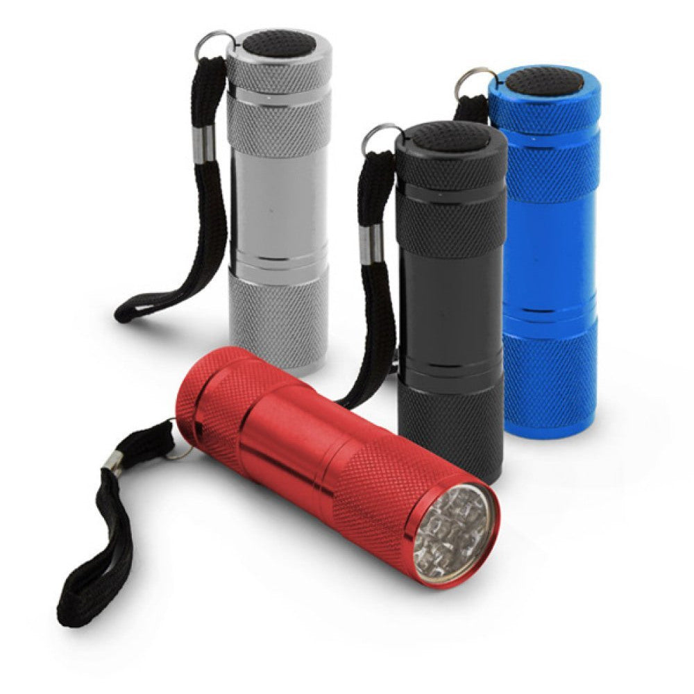 Taschenlampe LED Mini 9 eingebaute LED batteriebetrieben