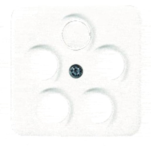 Legrand Abdeckung 4-Loch SAT-TV-Steckdose AnkaroCreo ultraweiß