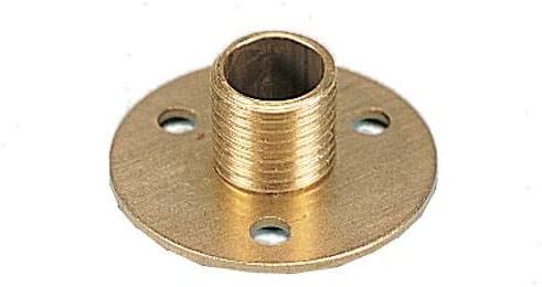 Scheiben-Nippel messing roh M10 aussen