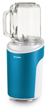 Trisa Standmixer Power Smoothie blue mit Glastrinkbecher
