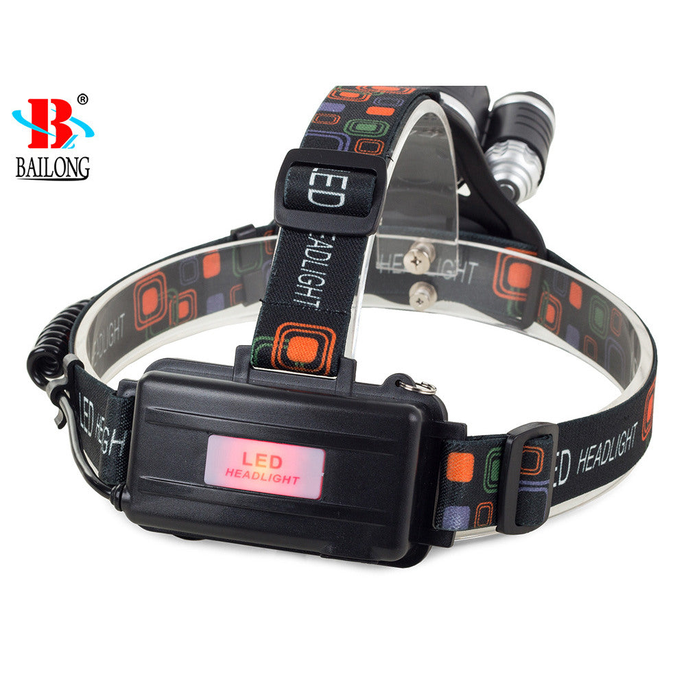 Stirnlampe LED Cree xm-l t6 230V und 12V