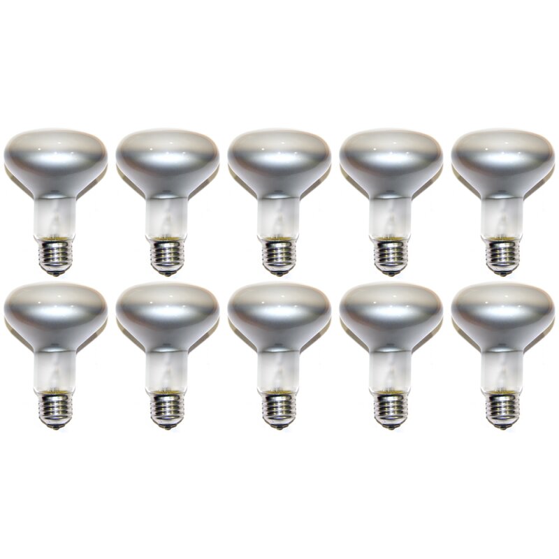 10 x Reflektor Glühbirne Spot R80 40W E27 Glühlampe
