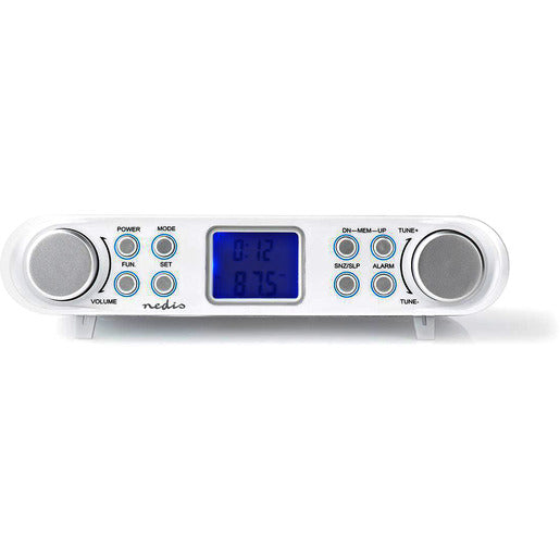 Nedis Unterbauradio RDFM4000WT weiß/silber Batterie/Netz