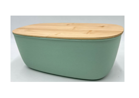 Mape Bamboo Fibre Brotdose mint inkl. Schneidbrett