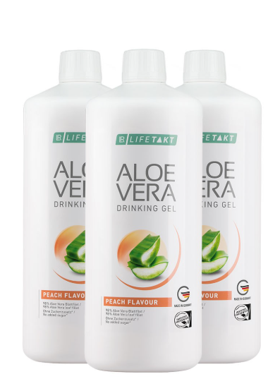 LR Aloe Vera Drinking Gel Pfirsich Geschmack