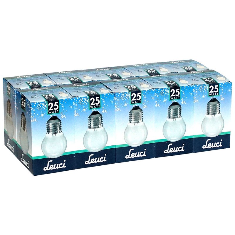 10 x Glühbirne Tropfen 25W E27 MATT Glühlampe 25 Watt Glühbirnen Glühlampen